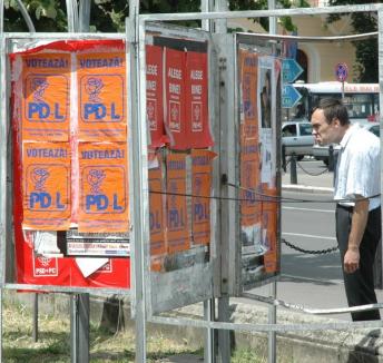 Începe campania! Primăria Oradea pune la dispoziţia partidelor 34 de locuri pentru afişaj electoral